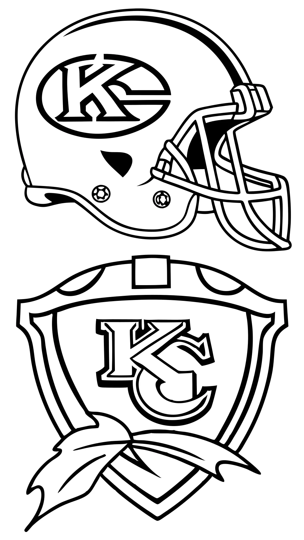 Página de color de KC Chiefs